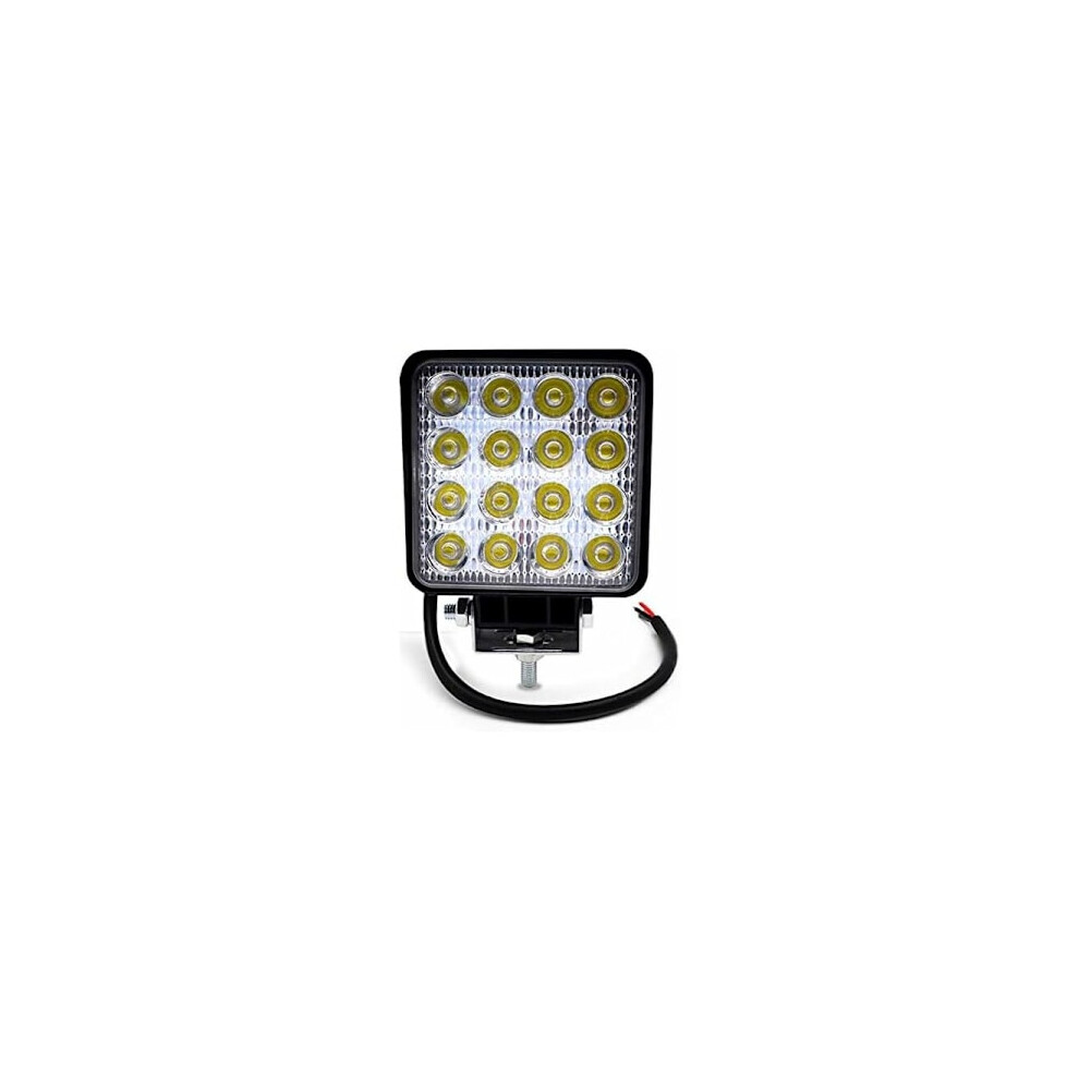 48W Led Work Offroad Flood 12V 24V Driving Head Auxiliary Head For Tractor Excavator Car Suv, Utv, Atv Hiasdfls Light 9389440654013
