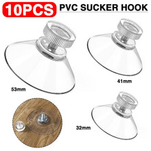 10 PCS M4 screw rubber suction cup Thumb screw Suction cups Transparent suction cups 53mm