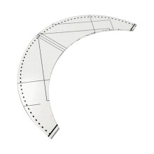Shinycome Cloth Patchwork Ruler Tablecloth Braided Twist Template Quilting Rulers
