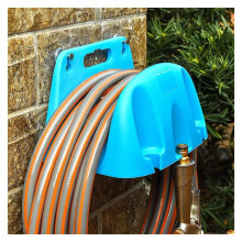 Garden Hose Holder Wall Mounted Rack for Outdoor Tangle Storage Durable PP Organizer