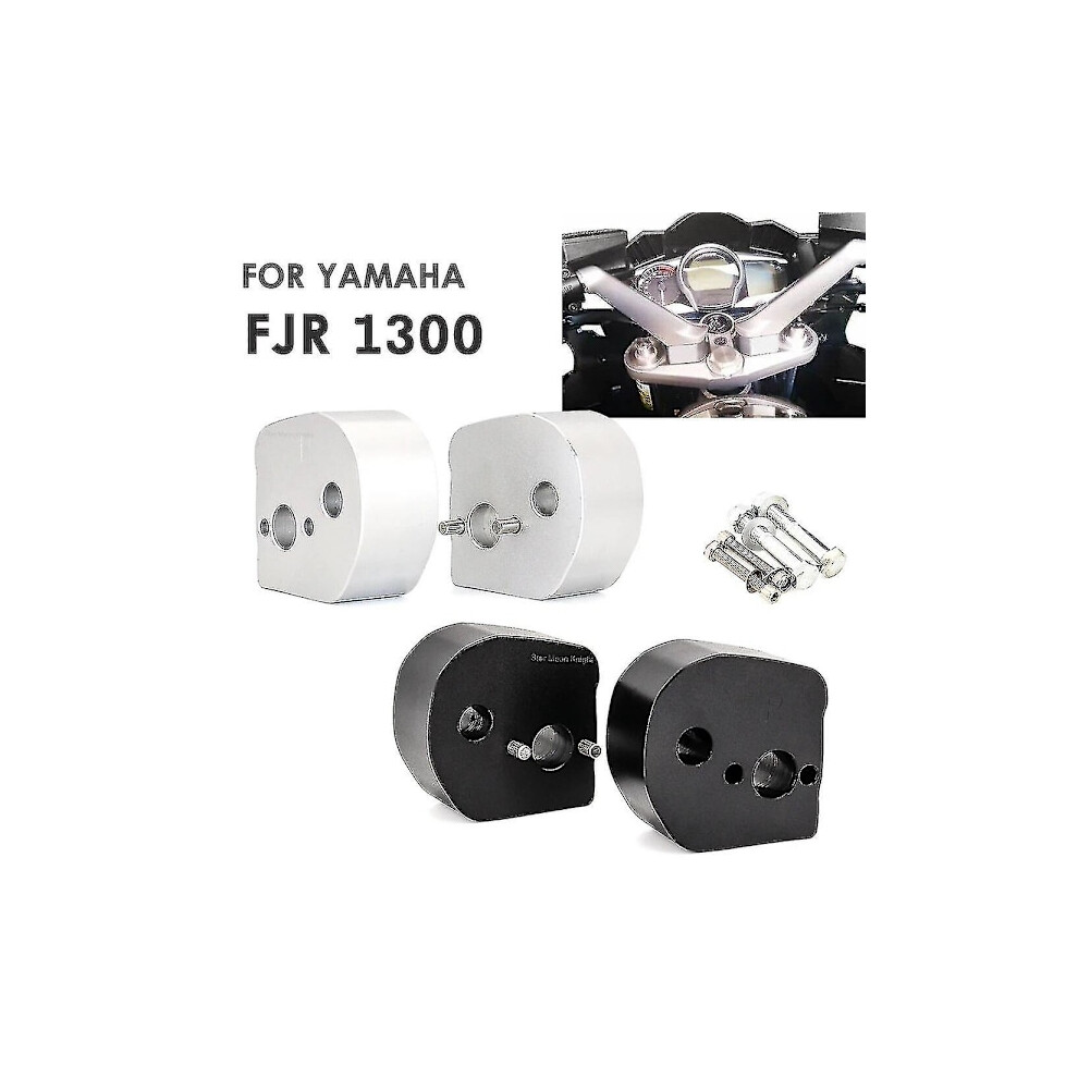 For Yamaha Fjr1300 Fjr 1300 2006-2020 25.4Mm 1\" Handlebar Mount Handlebar Riser Cnc Machined Aluminum Motorcycle Accessories 9110895379370