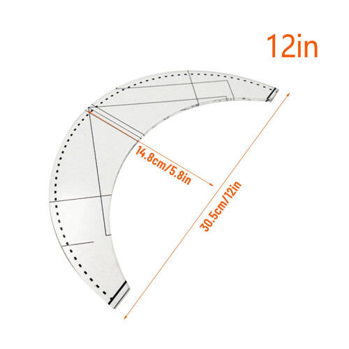 Shinycome Cloth Patchwork Ruler Tablecloth Braided Twist Template Quilting Rulers 1