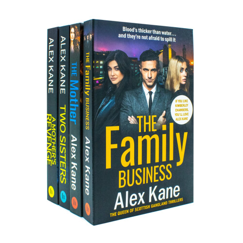 Alex Kane 4 Books Collection Set (The Family Business, The Mother, Two Sisters, A Mother's Revenge)