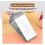 Stainless Steel Cake Cutter with Double Ergonomic Handle, RustProof Server for Wedding and Baking 3