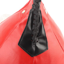 Aufblasbarer Boxen-Speed-Ball Hängende Tasche MMA-Trainingsgerät (Rot)