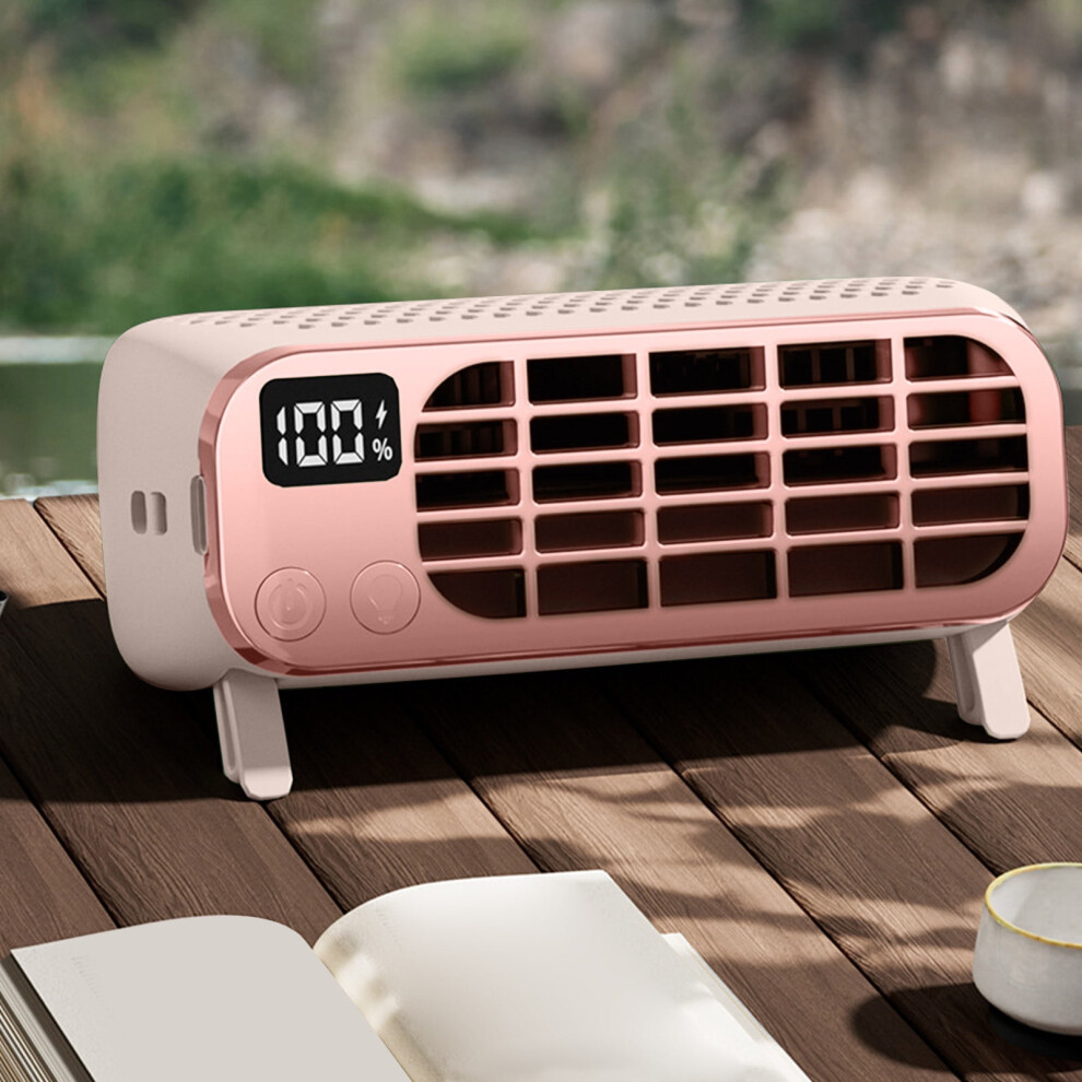 Rechargeable Handheld Fan With 5-Speed, Bladeless & Portable Design For High Wind & Low Noise Â Clearance! 9389440699212