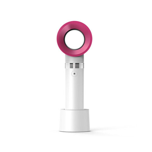 Handheld Bladeless Fan Portable USB Charging Mini Air Cooler Rechargable 1