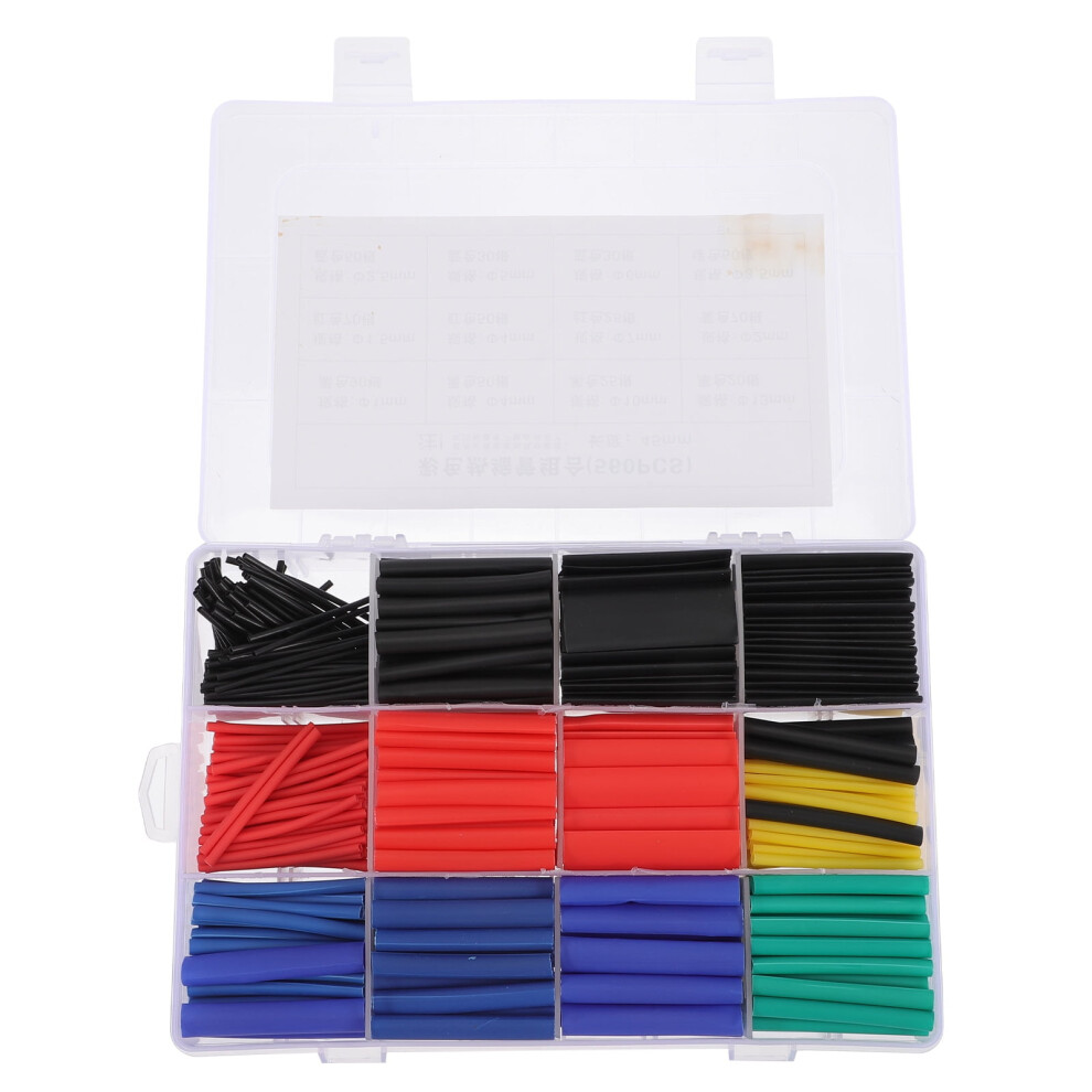 1 Set Shrink Tubing Industrial Heat Shrink Tubing Assorted Sleeving 9389440702103