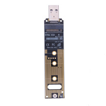 jixopn M.2 NVME SSD To USB 3.1 Adapter JMS583 Chip M.2 NVME To USB-A 3.0 Internal Converter Card for PCI-E/M.2 Nvme SSD