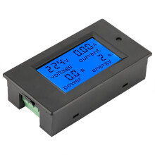 Digitaler Energiemessgerät PZEM-061 LCD Spannungs- und Strommesser 100A AC80-260V mit Transformator