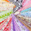 100pcs Diy Assorted Patterns Floral Printed Patchwork Cotton Fabric Cloth Sewing Quilting Fabric 100x100mm 1