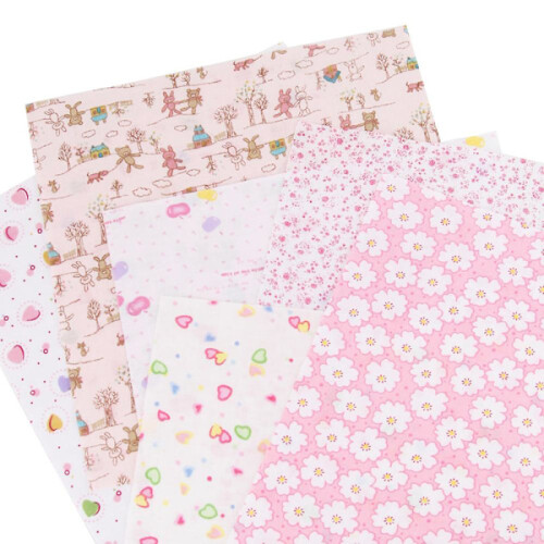 100pcs Diy Assorted Patterns Floral Printed Patchwork Cotton Fabric Cloth Sewing Quilting Fabric 100x100mm 2