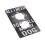Jaguars Switching Lights Single Leather Roman Frame Switch Panel Wall Panel Single Double/Pull Light Switch 3