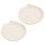 Youliang Ceramic Spoon Rest Set for Kitchen Countertop - White 3