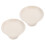 Youliang Ceramic Spoon Rest Set for Kitchen Countertop - White 4