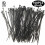Nylon Cable Ties Zip Tie 8 inch Black Self-Locking Wire 100 Pack 2