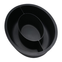 Hesroicy Silicone Slow Cooker Liner - Food Grade, Non-stick, High Heat Resistance, Easy Clean - Compatible with 6QT Oval Crock-Pot
