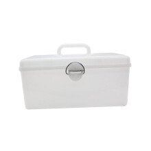Mahjong Storage Case Large Capacity Organizer with Secure Lock and Handle for Travel or Home