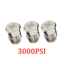 PCP HPA/CO2 Tank Regulator Valve Burst Disk 1.8K , 3K , 5K , 6K, 7.5K 3000psi