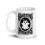 Funny Mexican Ghost Meme White Glossy Mug, Ghosting Pendejos (15 oz) 2