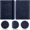 RFID Passport Holder Cover Traveling Passport Case, 2Pack 4