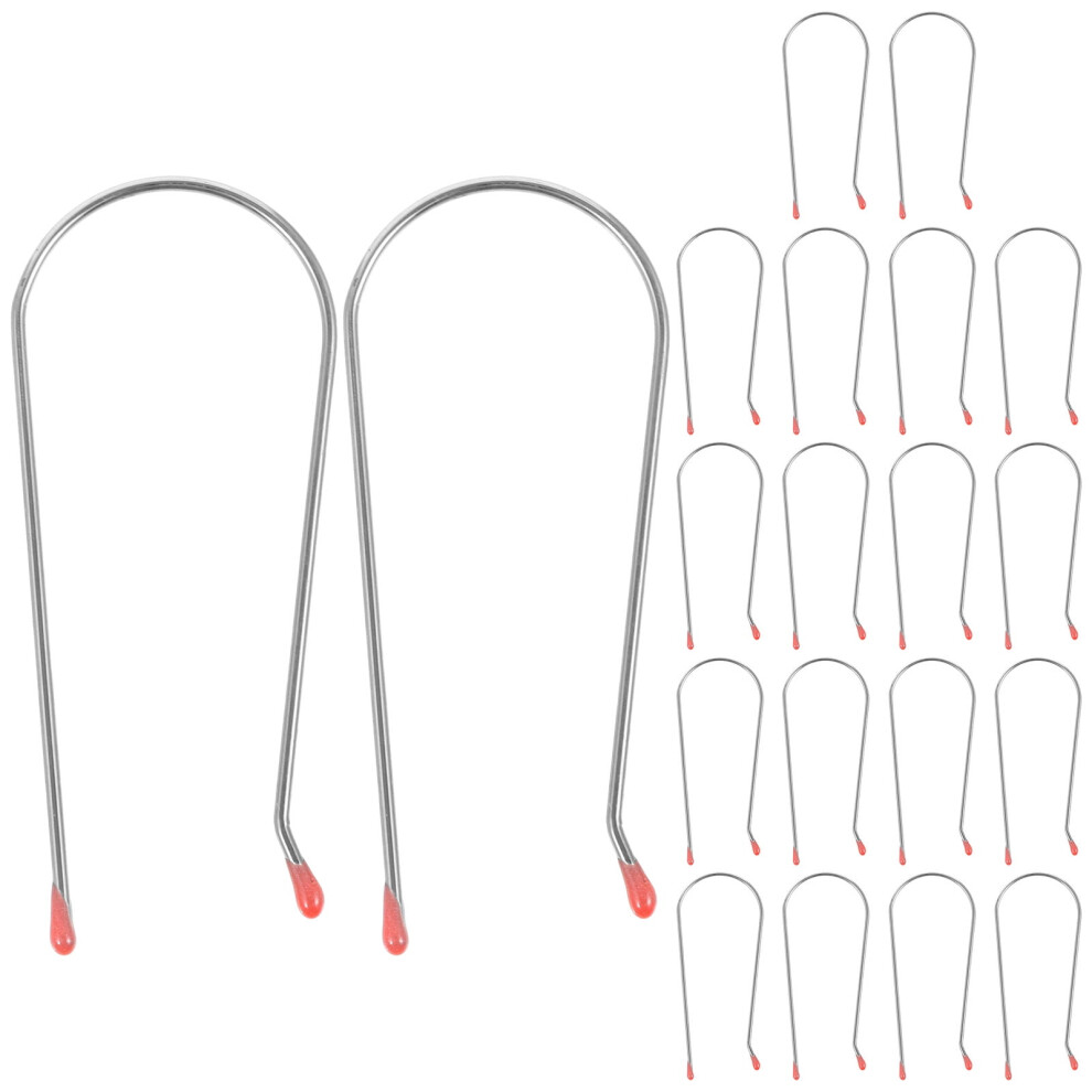 Xing 20pcs Hot Roller Clips Replacement Hot Curler Clips U-shaped Hair Curler Clips for Hair Styling