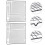 Sold 2Pcs Cookies Cooling Rack Baking Cake Cooler Bread Cake Drying Rack (Silver) 5