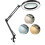 LED magnifying lamp with clip, 1,500 lumens, continuously dimmable, 3 color modes 1