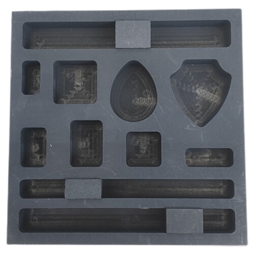 Eease 11-Hole Graphite Ingot Mold for Metal Refining and Melting