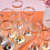 6 pcs/set 150ml disposable red wine glass plastic cup Rose Gold 4