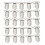 25 Pcs Babydoll Assecories Suspender Clips for Pacifier Appease 4
