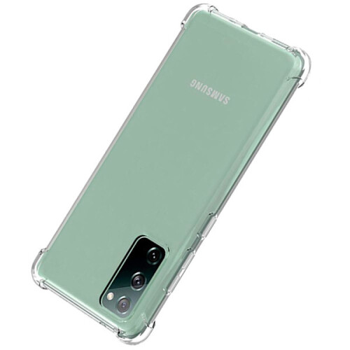 Compatible with Samsung Galaxy S20 FE - Powerful Floveme Protective Case Transparent/Translucent 2