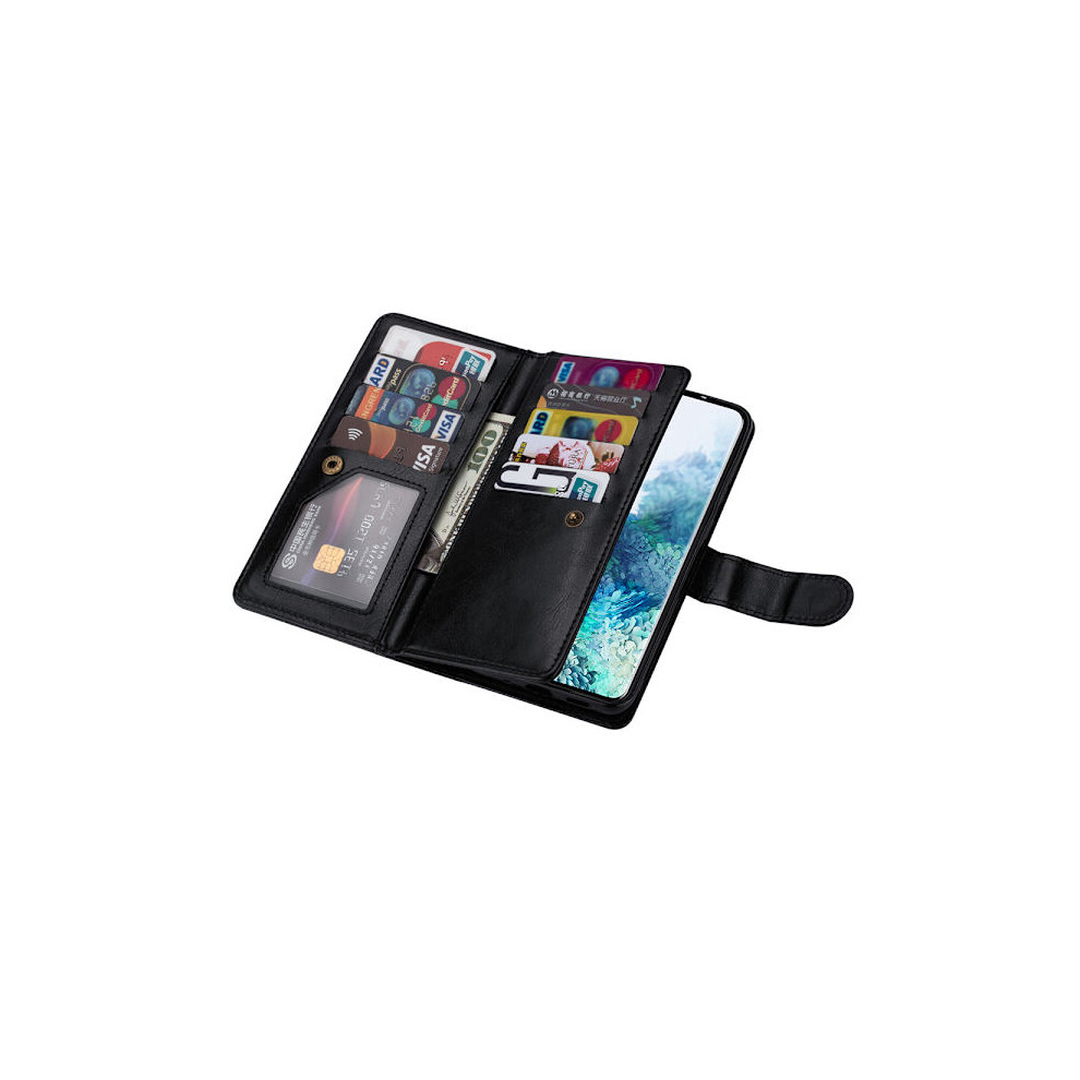 Compatible With Samsung Galaxy S23 Plus - Wallet Case Floveme With Plenty Of Space Black 9389440799615