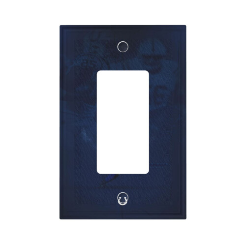 Colts Switching Lights Single Leather Roman Frame Switch Panel Wall Panel Single Double/Pull Light Switch