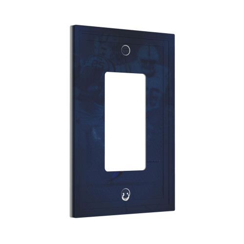 Colts Switching Lights Single Leather Roman Frame Switch Panel Wall Panel Single Double/Pull Light Switch 1