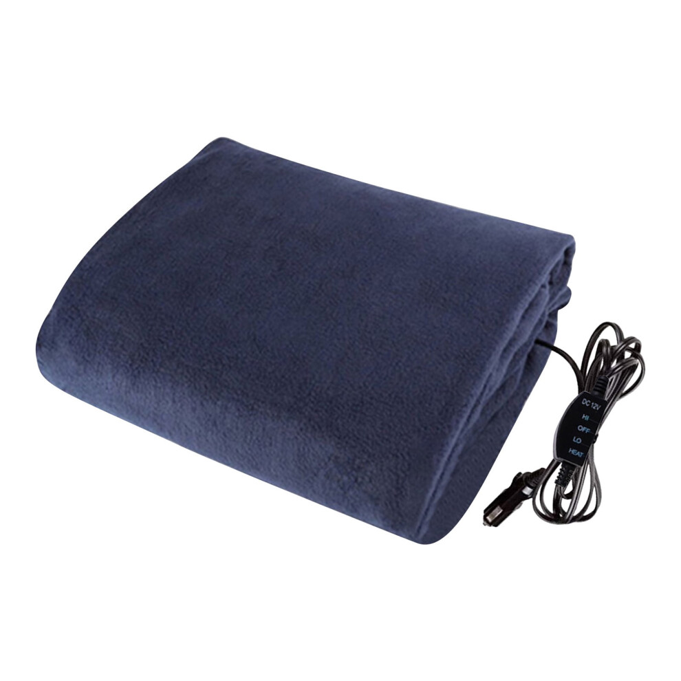 150*110Cm Car Heated Blanket Electric Throw, 9 Heat Settings & 8H Auto Off & Overheat Protection, Machine Washable - Compatible With Etl 9389440851139