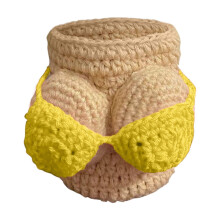 YiFudd Bottle Cozy Beer Purely Hand-knitted Cup Sleeves And Wine Bottle Sleeves