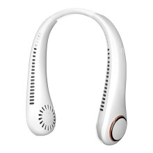 Neck Fans That Blow Cold Air, Portable Personal Neck Fan, Leafless Hanging Fan with USB Charging, Folding Design for Outdoor