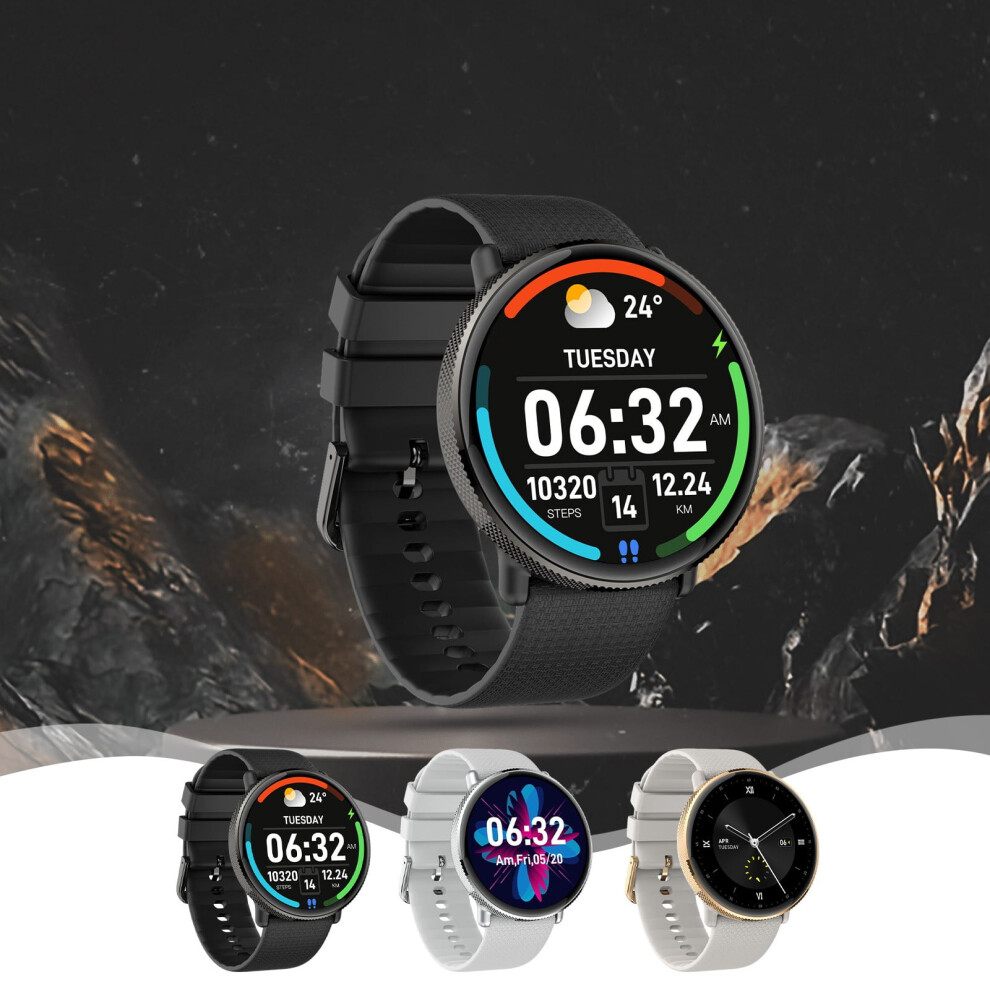 Jacenvly Smartwatch 1.43" Hd Screen, Bluetooth Calling, Music, Couple's Watch, Compatible With Compatible With Xxx 9389440853188