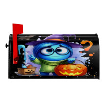 Inside Out Magnetic Mailbox Cover Garden Yard Home Decor For Outside, Decorative Outdoor Post Letter Box Wrap Decor Mail Wraps, 25.5x21 In