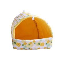 Rat Hamster House Bed Winter Warm Fleece Small Pet Squirrel Chinchilla Rabbit Guinea Pig Bed House Cage Nest Hamster Accessories