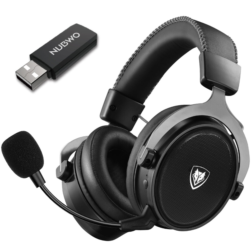 Nubwo G07 Wireless Gaming Headset With Noise Cancelling Mic, 3D Surround Sound, Soft Memory Earmuffs, Compatible With Pc, Ps4, Ps5 9389440855113