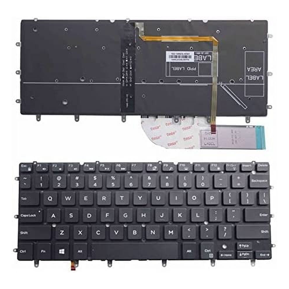 New Replacement For Compatible With Dell Xps 13 9343 13 9350 9360 Keyboard Us Backlit 0Dkdxh Nsk-Ls0bw 9389440855236
