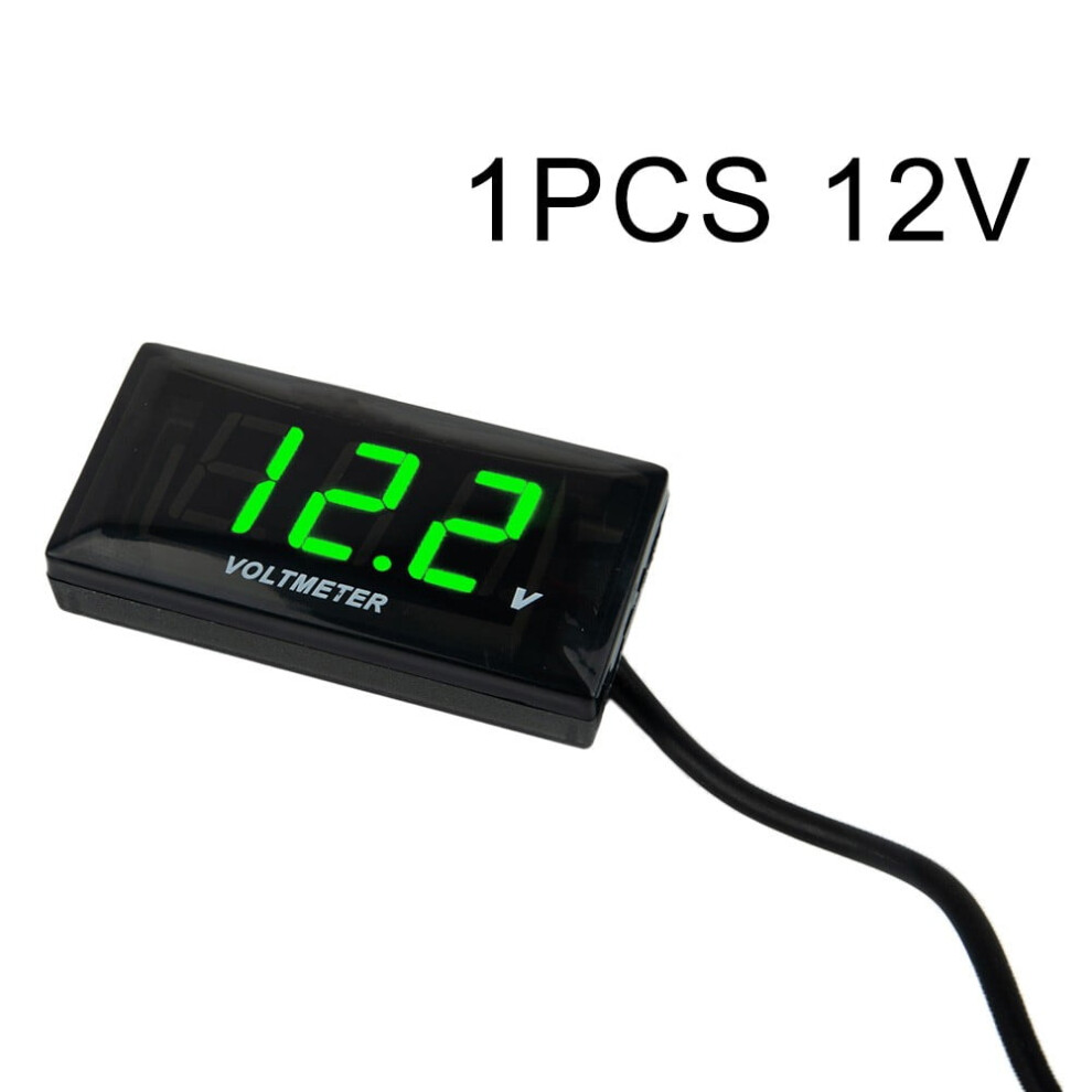 Mosiee Dc 12V Led Digital Monitor Volt Meter Display Battery Gauge Voltage Caravan/Car 9389440855335