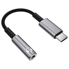 Phone USB Type C to 3.5mm Headphone Jack Adapter Portable Audio Cable Cord