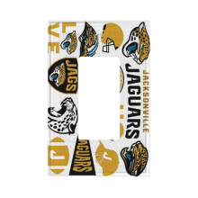 Jaguars Switching Lights Single Leather Roman Frame Switch Panel Wall Panel Single Double/Pull Light Switch