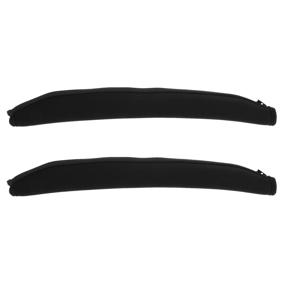 2 Pcs Earbuds Plugs Headset Accessories Headphone Accessory Headband Earpiece Cloth Beam Protective Sleeve 9389440660366