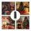 6Pcs Plastic Xmas Tree Bases Practical Xmas Tree Holders Tree Fixators Black 2