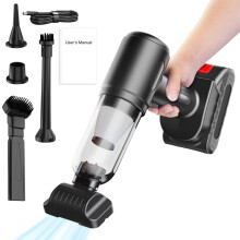 Mosiee Car Wireless Handheld Vacuum Cleaner 4300Pa Strong Suction Handheld Vacuum 70000 RPM Rotation Speed 6000mAh Battery Capacity