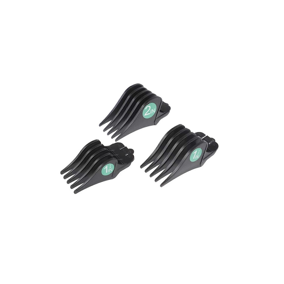 pcs Professional Clipper Large Size Limiting Comb Trimmer Cutting Guide Clipper Attachment Accessories Size 32/38/51mm, A